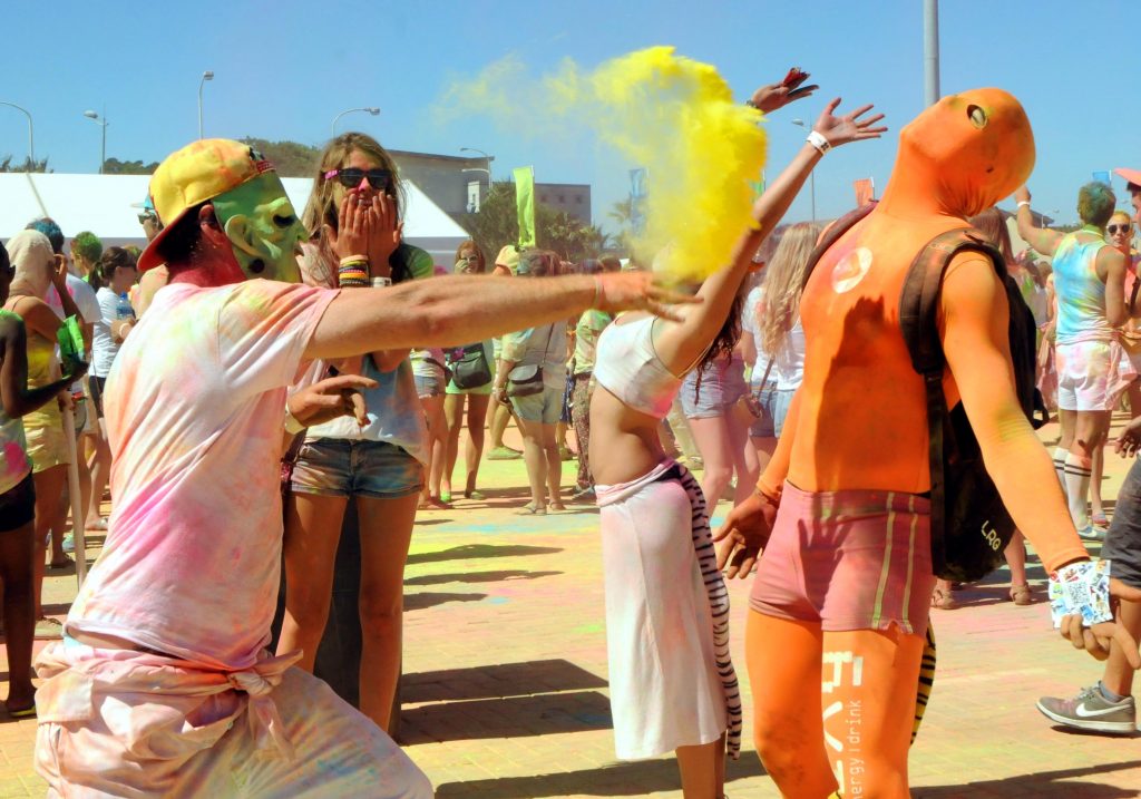 Holi festival in south africa