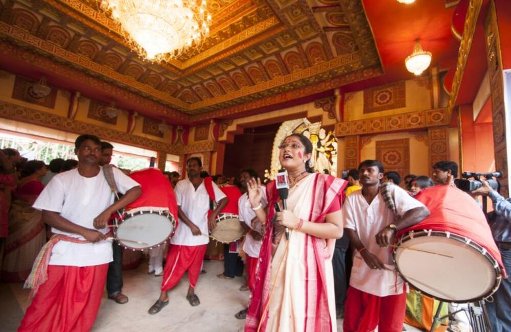 Celebrating Durga Puja in Kolkata