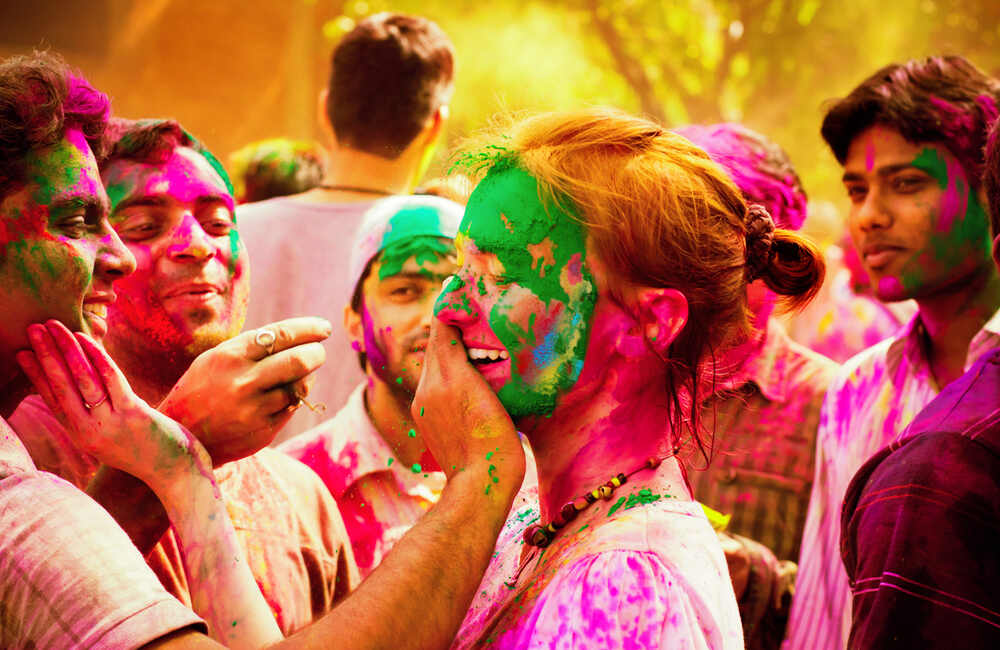 holi celebration