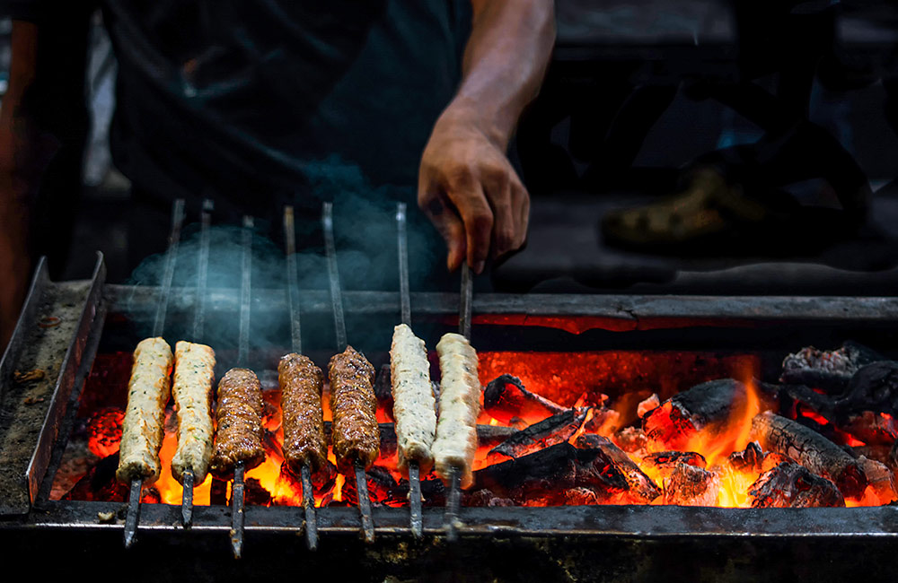 Kebabs and Rolls | Street food in Mumbai
