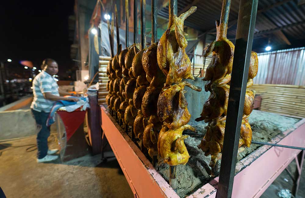 Night Food Street | best things to do in Chandigarh
