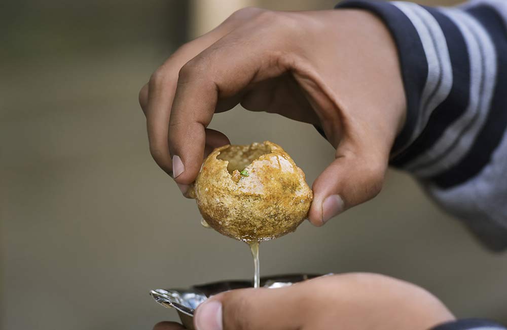 Gol Gappas | Among the Best Street Foods in Delhi