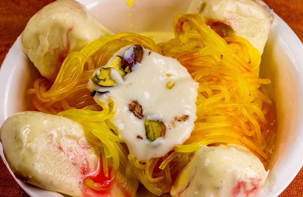 Kulfi Falooda | Among the Best Street Foods in Delhi