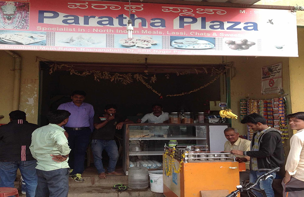 Paratha Plaza | Among the Best Street Food Places in Bangalore