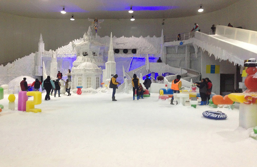 tourist places in bangalore snow city