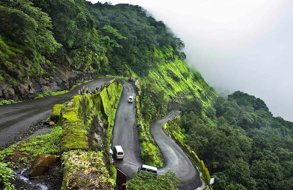 scenic road trips in india