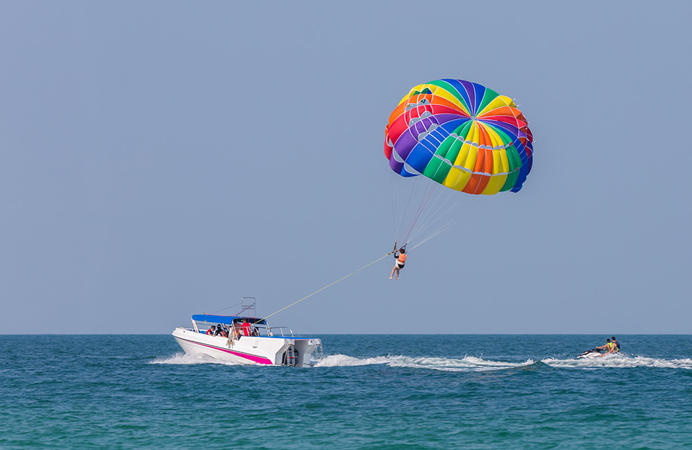 Parasailing in Goa