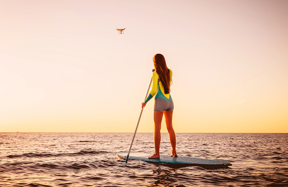 Paddleboarding in Goa