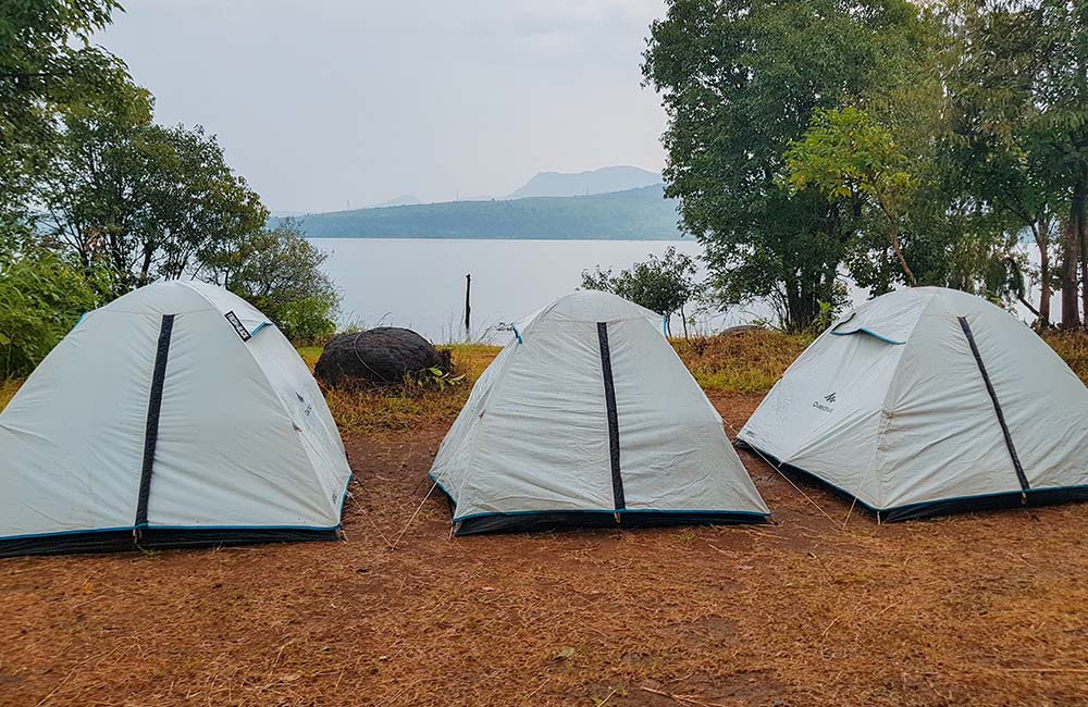 Camping at Pawna Lake