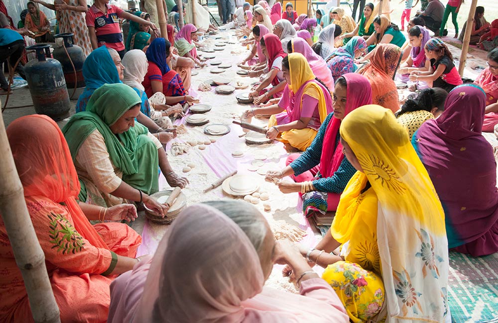 Langar at Bangla Sahib