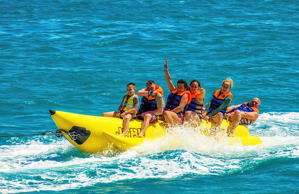 Go for Banana Boat Ride | #4 of 15 Fun Things to Do In Goa For Youngsters
