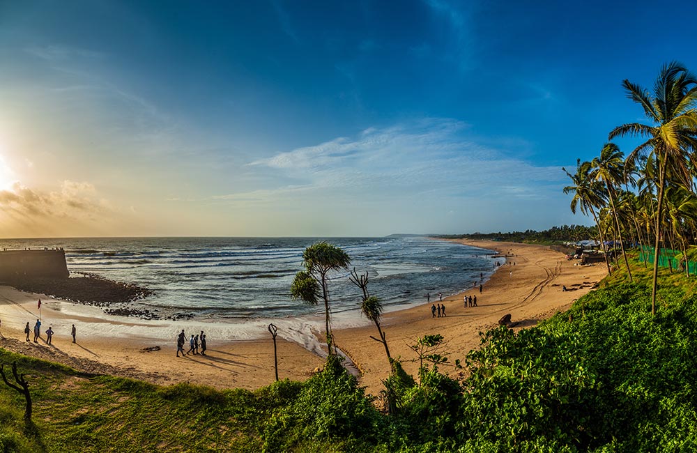 Candolim Beach in North Goa