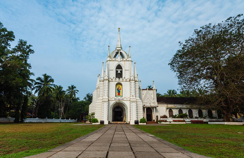 The Church of Mae De Deus  | #12 of 28 Places to Visit in North Goa