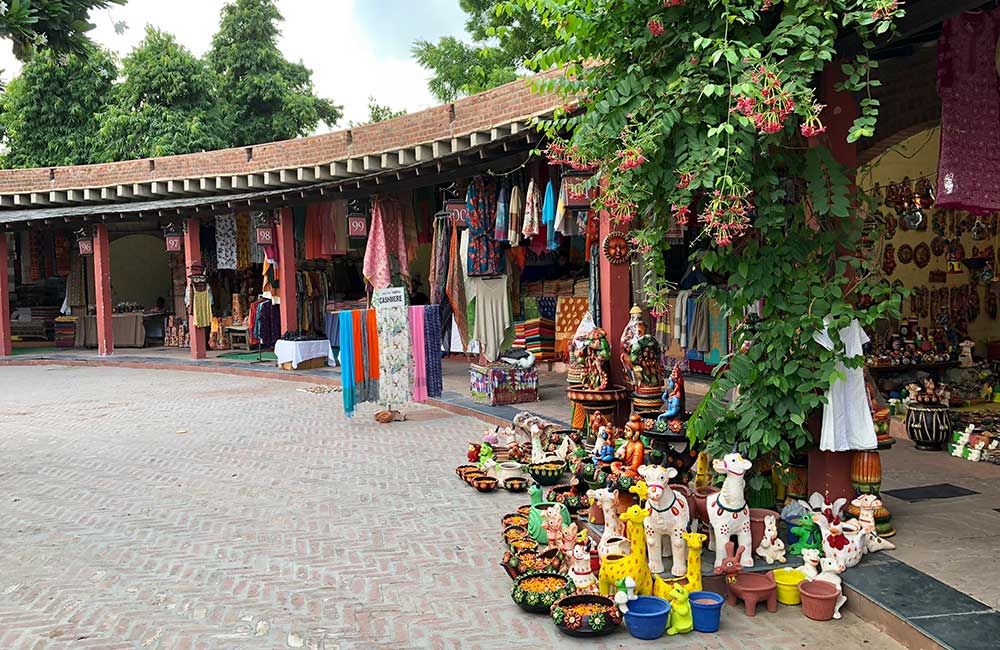 Shopping in Dilli Haat Delhi