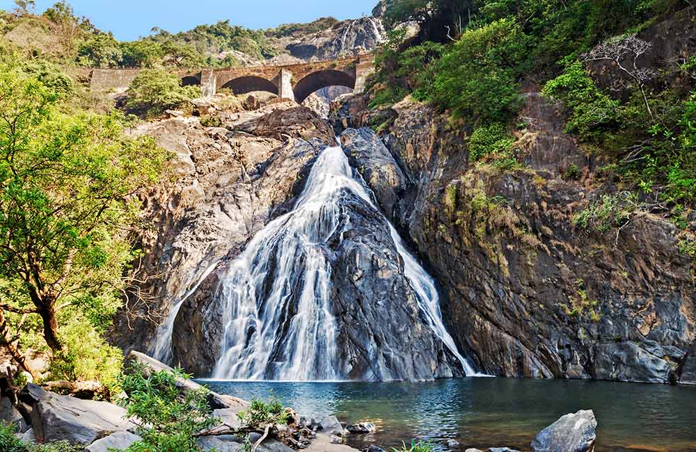 Dudhsagar Waterfalls | Among The Best Places to Visit in Goa in 3 Days