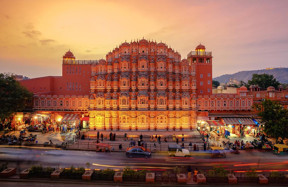 Hawa Mahal | #1 of 7 Best Places To Visit In Jaipur At Night