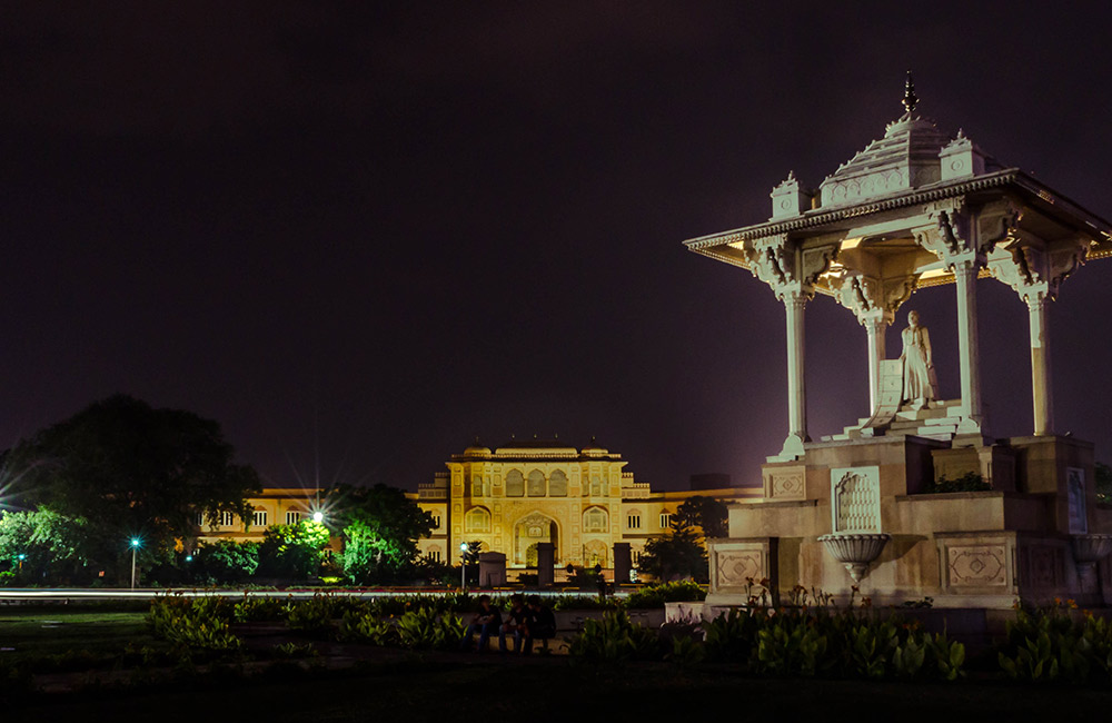 The Statue Circle | #2 of 7 Best Places To Visit In Jaipur At Night