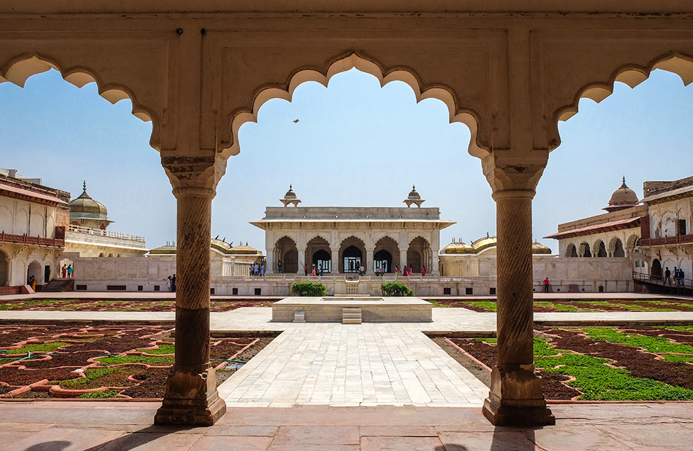 Khas Mahal and Anguri Bagh, Agra