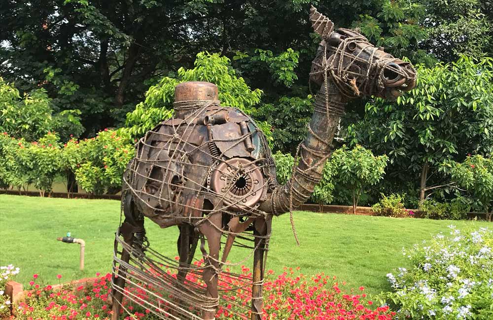 Scrap Sculpture Park,Vijayawada