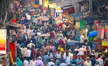 Delhi bazar