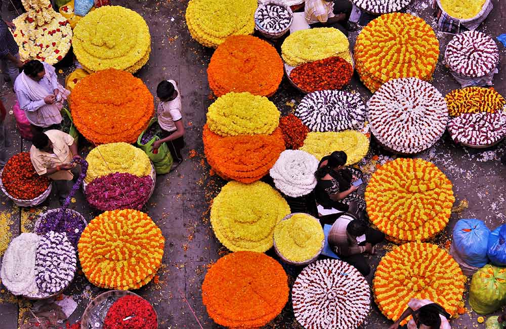 Malleswaram Market, Bangalore