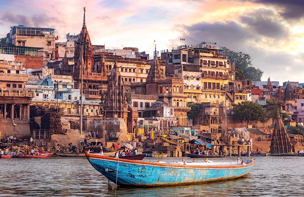 Boat ride on the Ganga