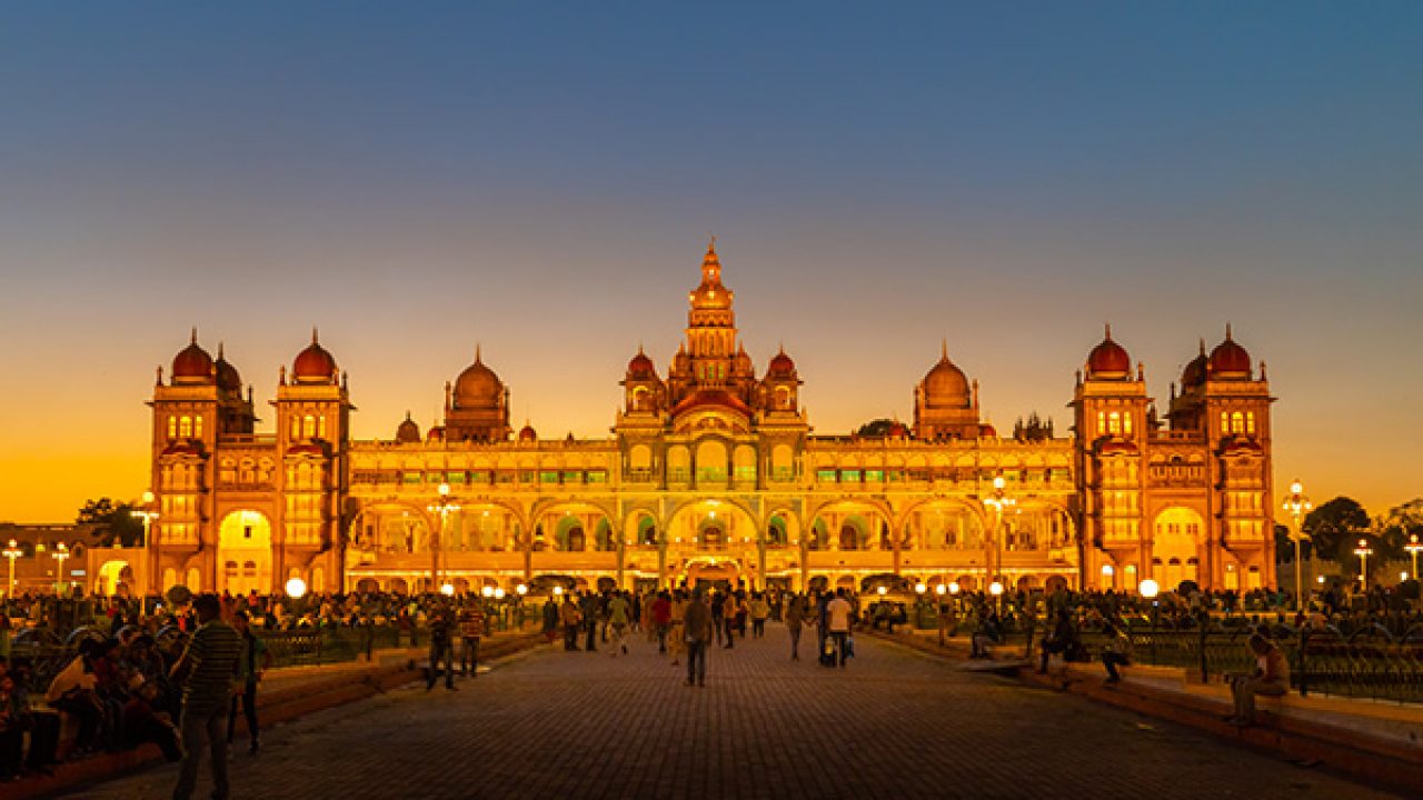 Mysore Palace - Tourist places visit in india