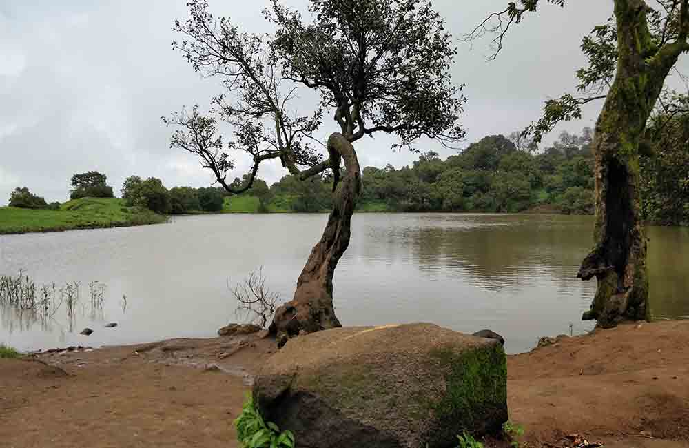 Hiking to Anjaneri Fort