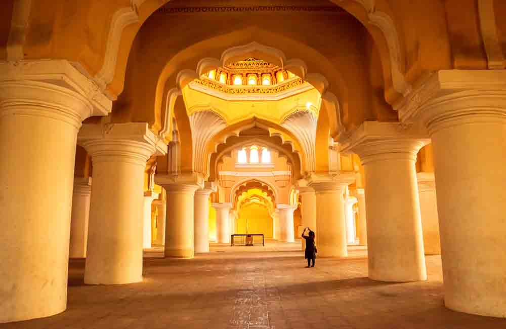 Thirumalai Nayakkar Palace in Madurai