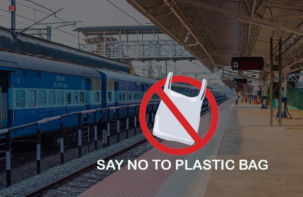 No Plastic Bags | Indian Railways to Go Green with a Ban on Single-Use Plastic