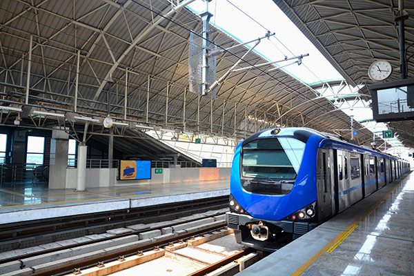 Chennai Metro Route Map, Timings, Lines, Facts - FabHotels