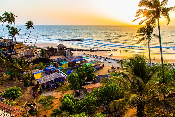 north goa trip plan for 3 days