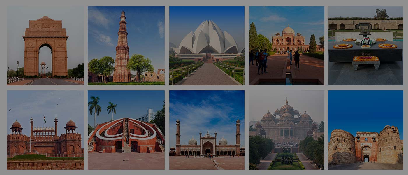 delhi tourist places collage