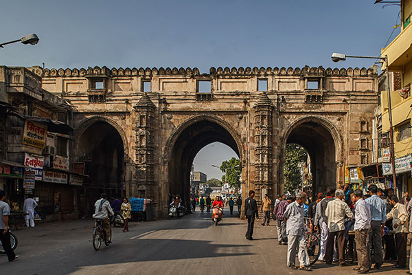 Bhadra Fort Teen Darwaza