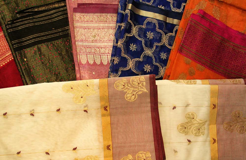 Madhya pradesh, chander silk saree
