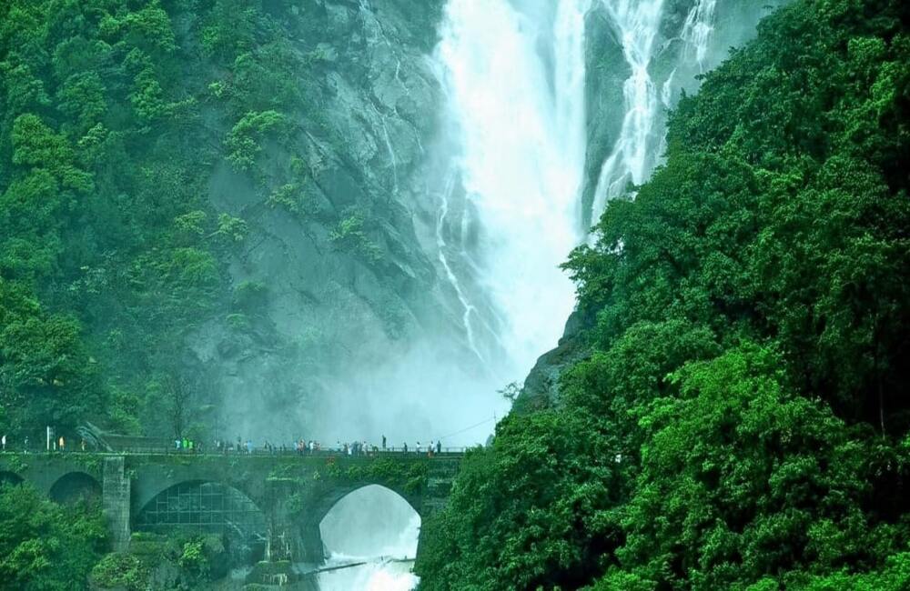 Dudhsagar Falls Goa Perfect Recipe For Thrill And Refreshment