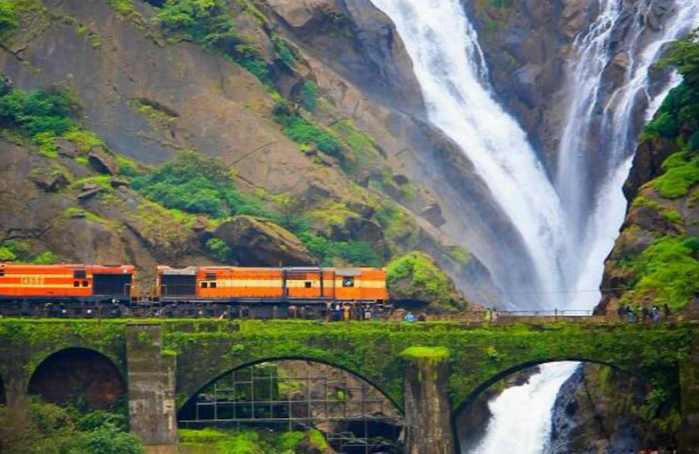 Mumbai to Goa (Konkan Railway)