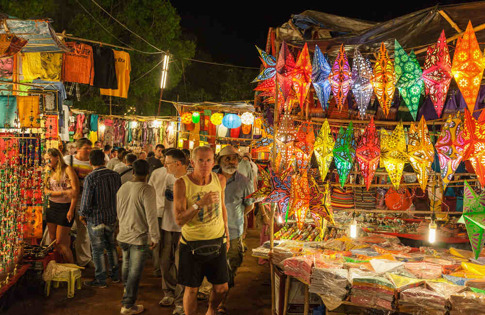 flea markets in goa