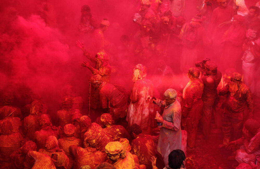 Holi in Vrindavan