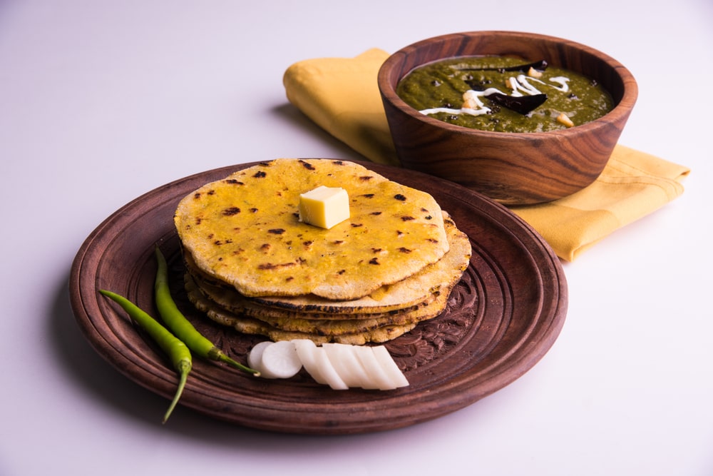 Makki-Roti and Sarso ka Saag