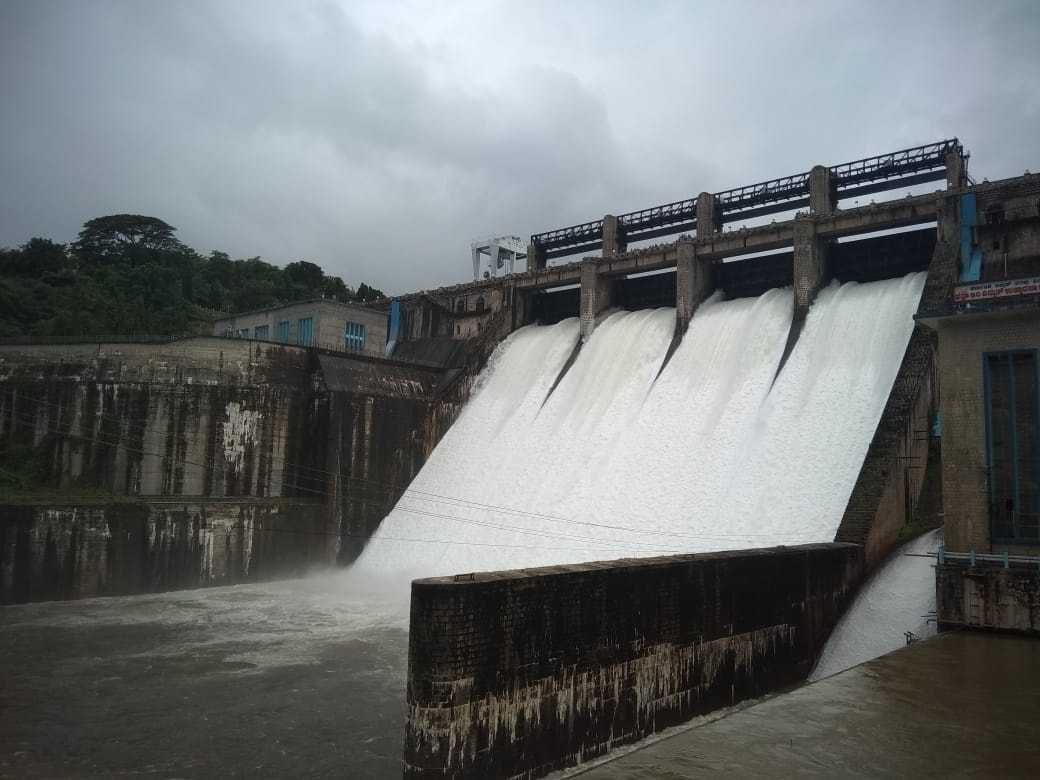 Bhadra River Project Dam