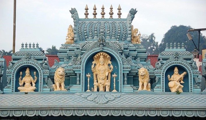 Adhishakthyathmaka Sri Annapoorneshwari Temple Horanadu
